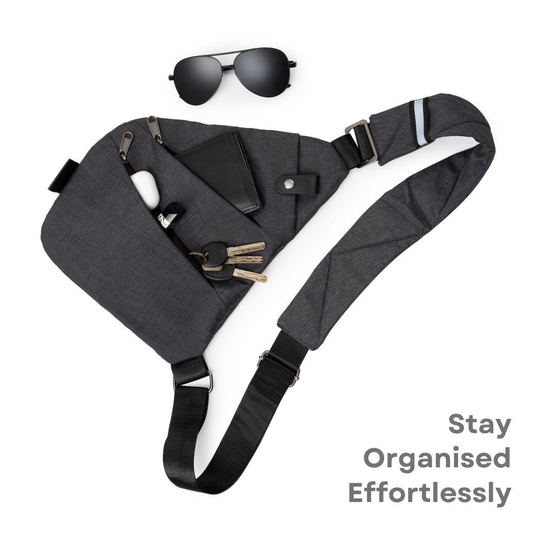 Tyverisikret Crossbody Taske